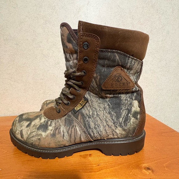 Rocky Bear Claw Gore Tex Waterproof Hunting Brown Camouflage Boots Men’s size 11 main image 6